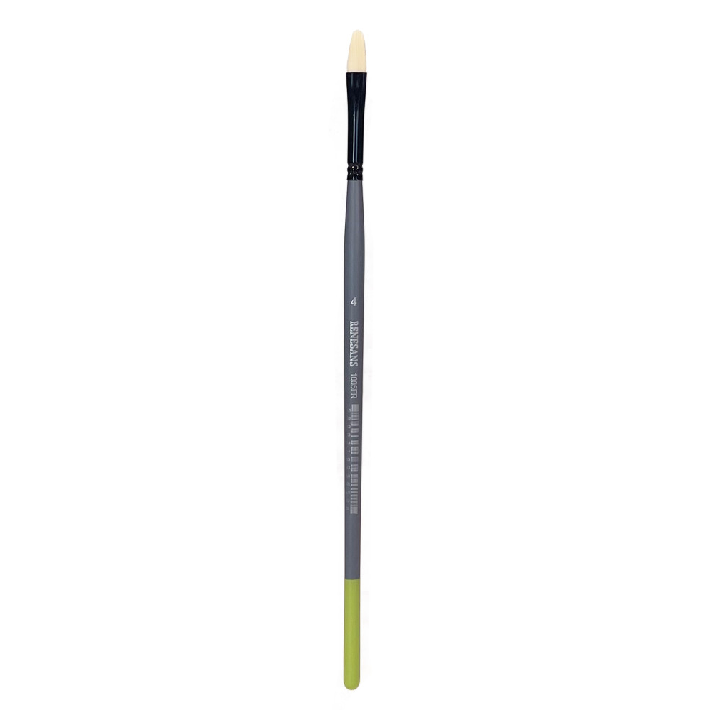 Filbert synthetic bristle 1005FR series brush - Renesans - no. 4