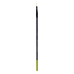 Filbert synthetic bristle 1005FR series brush - Renesans - no. 0