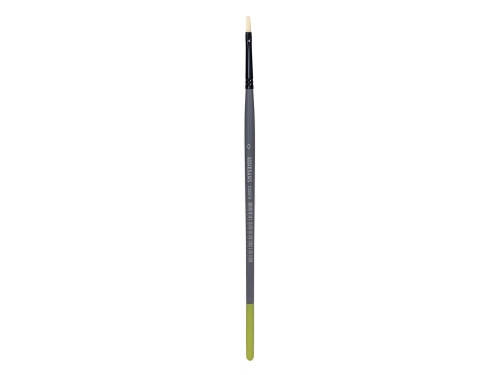 Filbert synthetic bristle 1005FR series brush - Renesans - no. 0