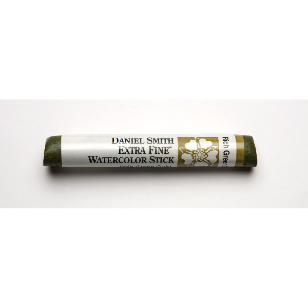 Extra Fine Watercolor stick paint - Daniel Smith - Rich Green Gold