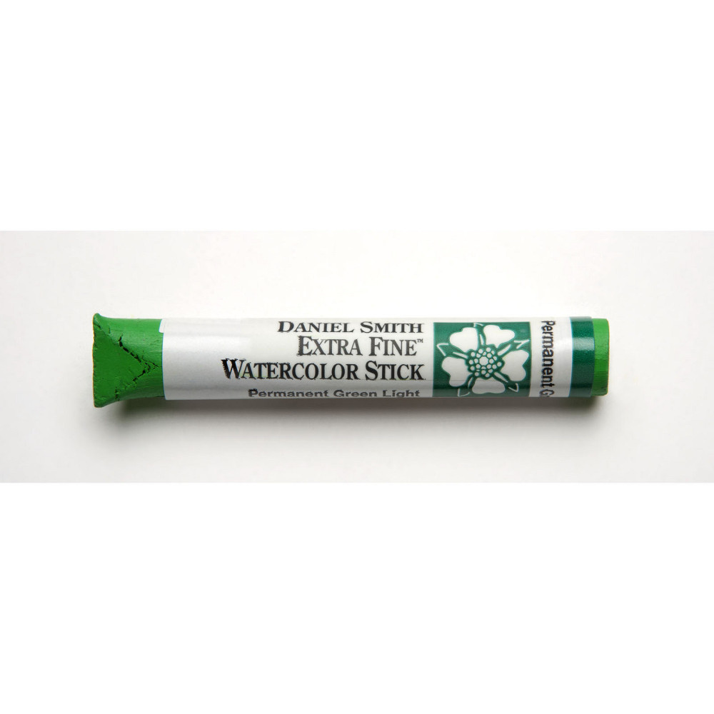 Extra Fine Watercolor stick paint - Daniel Smith - Permanent Green Light