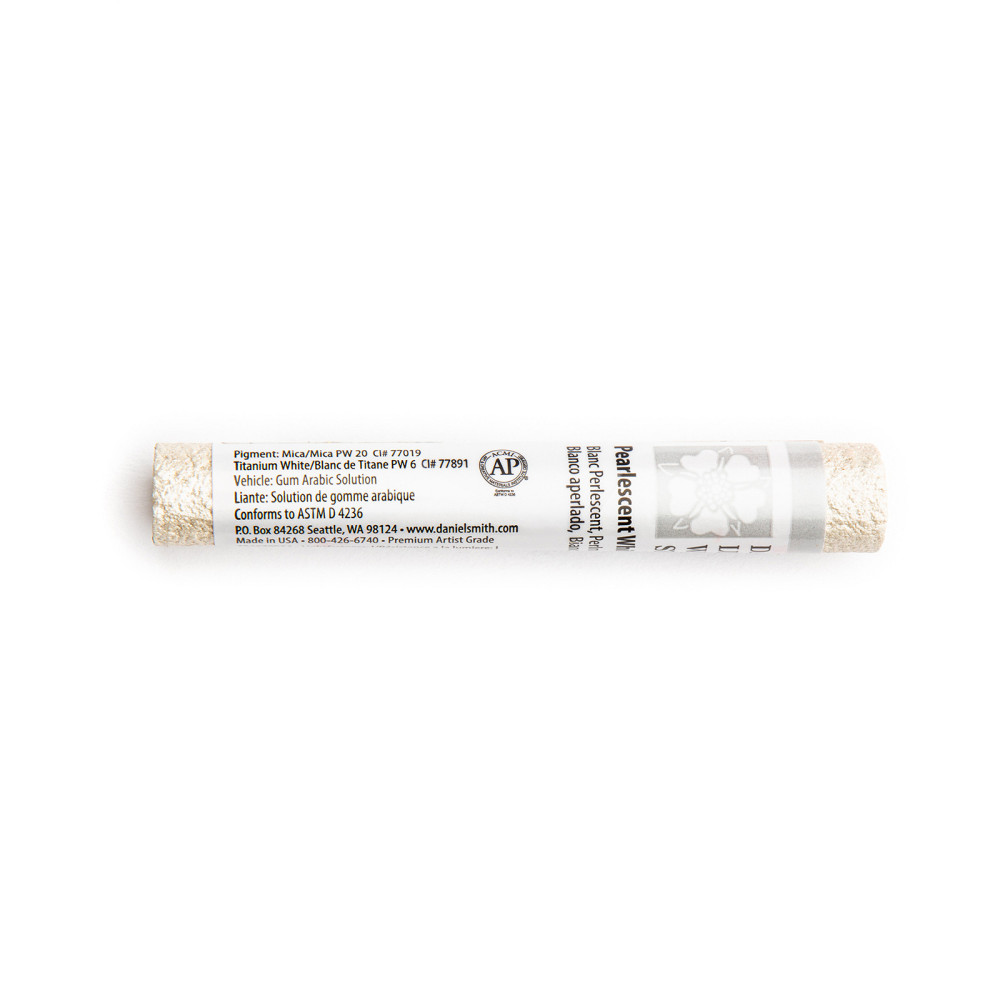 Extra Fine Watercolor stick paint - Daniel Smith - Pearlescent White