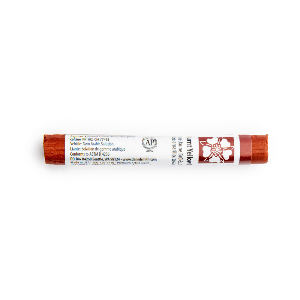 Extra Fine Watercolor stick paint - Daniel Smith - Burnt Yellow Ochre