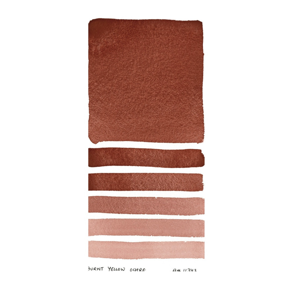Extra Fine Watercolor stick paint - Daniel Smith - Burnt Yellow Ochre