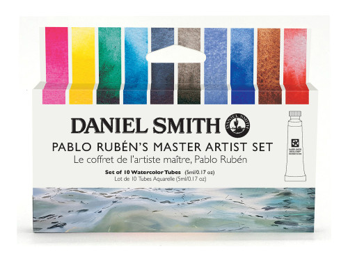 Zestaw akwareli Extra Fine Pablo Ruben's Master Artist - Daniel Smith - 10 x 5 ml