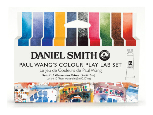 Zestaw akwareli Extra Fine Paul Wang's Colour Play Lab - Daniel Smith - 10 x 5 ml