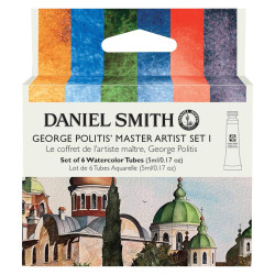 Zestaw akwareli Extra Fine George Politis' Master Artist 1 - Daniel Smith - 6 x 5 ml