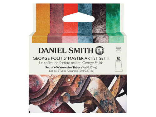 Zestaw akwareli Extra Fine George Politis Master Artist 2 - Daniel Smith - 6 x 5 ml