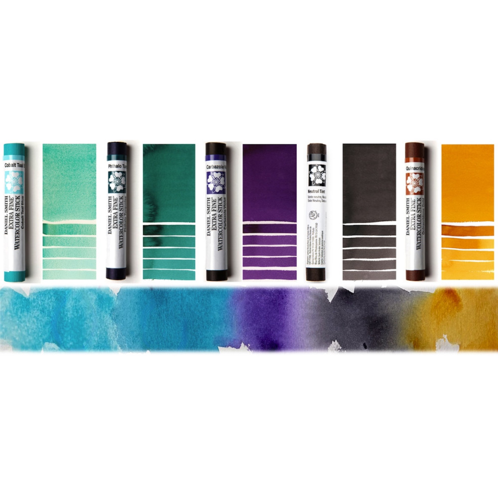 Set of Extra Fine Aquatic Landscapes Watercolor stick paints - Daniel Smith - 5 pcs.