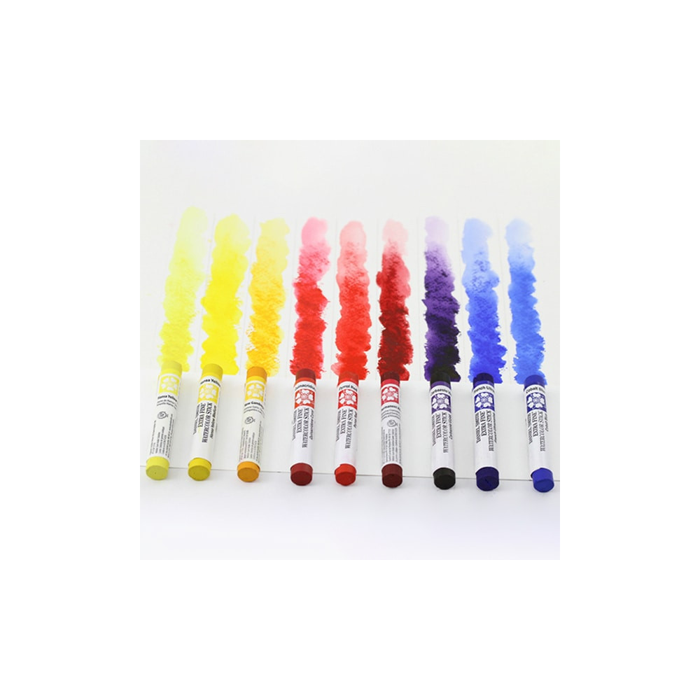 Set of Extra Fine Granulating Power Watercolor stick paints - Daniel Smith - 5 pcs.