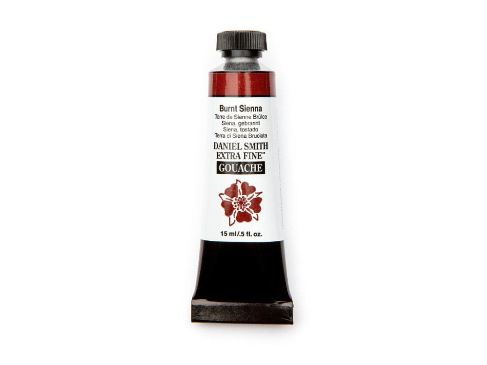 Farba gwasz Extra Fine - Daniel Smith - Burnt Sienna 15 ml