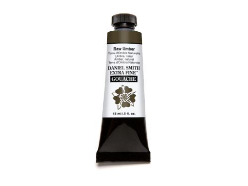 Extra Fine Gouache paint - Daniel Smith - Raw Umber 15 ml