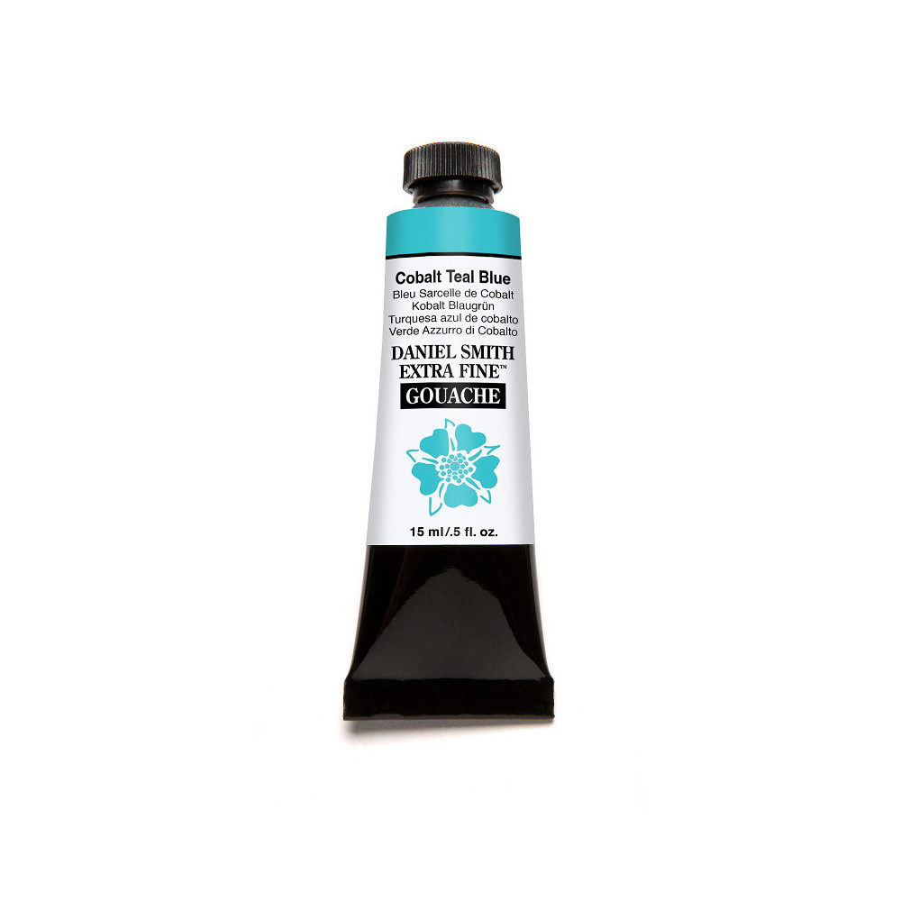 Extra Fine Gouache paint - Daniel Smith - Cobalt Teal Blue 15 ml