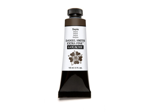 Extra Fine Gouache paint - Daniel Smith - Sepia 15 ml