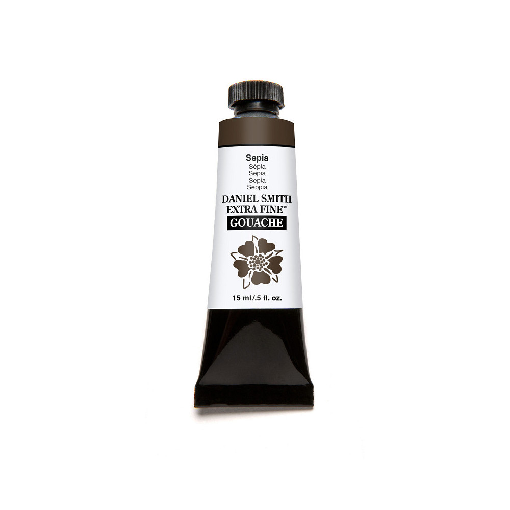 Extra Fine Gouache paint - Daniel Smith - Sepia 15 ml
