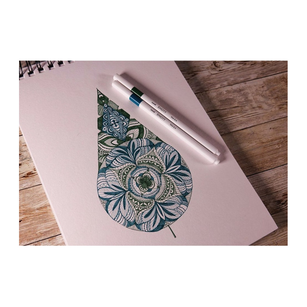 Set of Emott fineliners No. 5 - Uni - 0,4 mm 5 pcs.