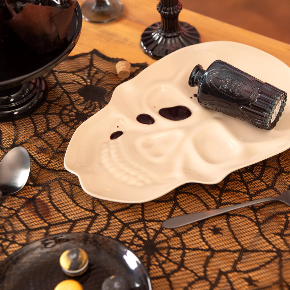 Halloween snack tray Skull - 23 x 33 cm
