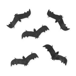 Halloween decoration bat - 5 pcs.