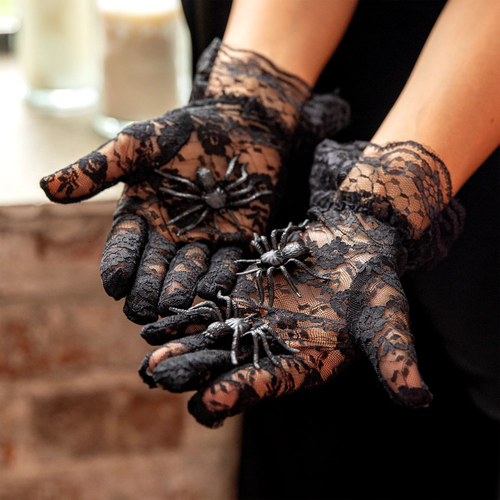 Halloween decoration Spiders - 12 pcs.