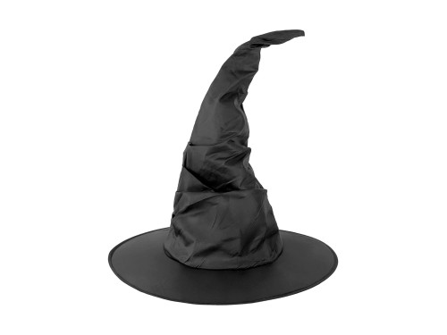 Halloween witch hat - black 38 x 42cm