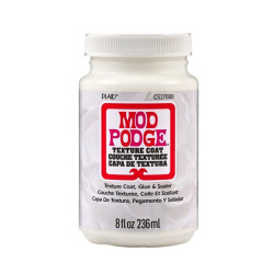Decoupage 3 in 1 Texture Coat medium - Mod Podge - 236 ml