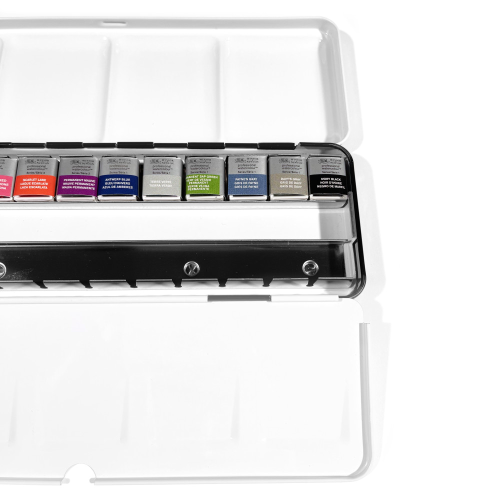 Professional Watercolour Rococo half-pans set - Winsor & Newton x PaperConcept - 12 pcs.