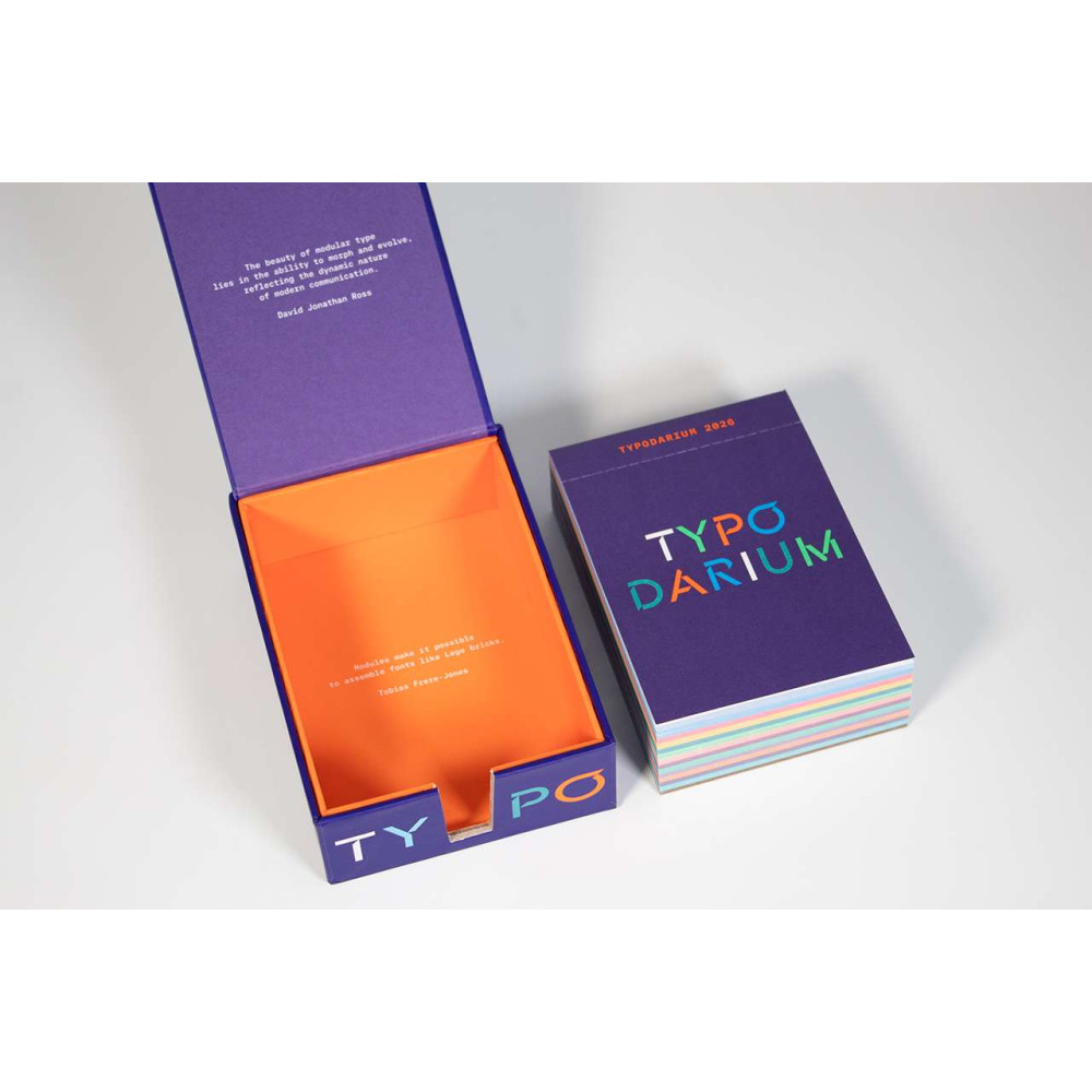 Typodarium calendar 2026