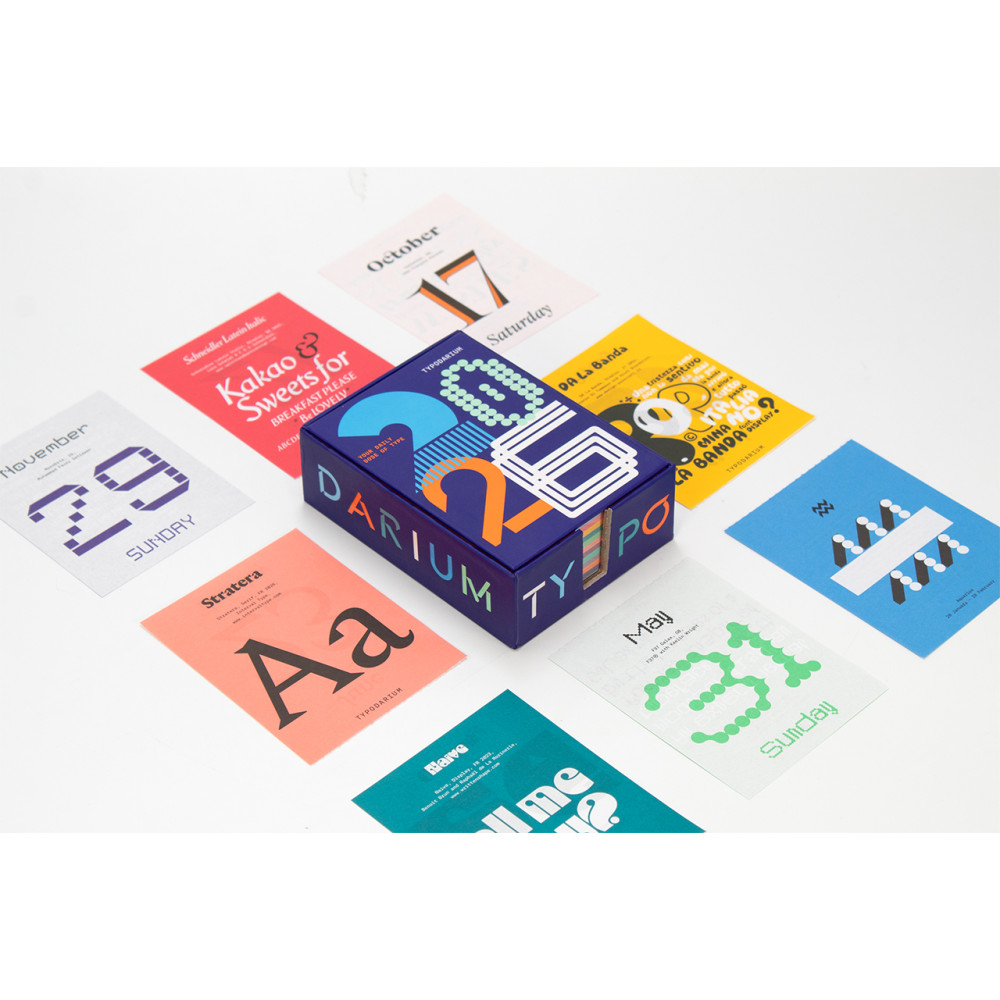 Kalendarz Typodarium 2026