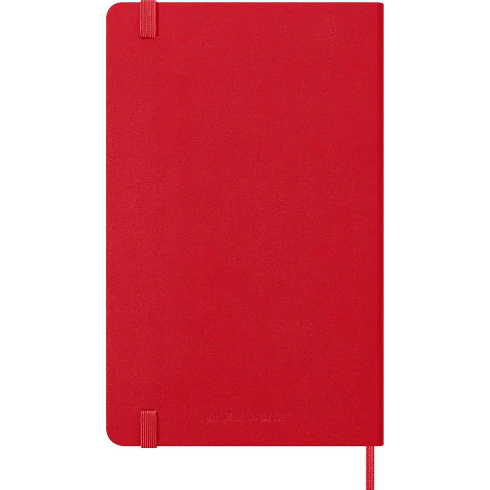 Daily planner 2026 L - Moleskine - Scarlet Red hard cover