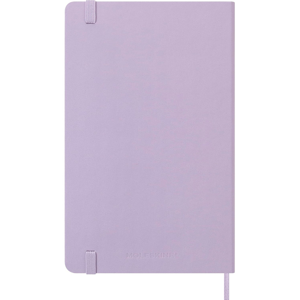 Kalendarz dzienny 2026 L - Moleskine - Pastel Lilac twarda okładka