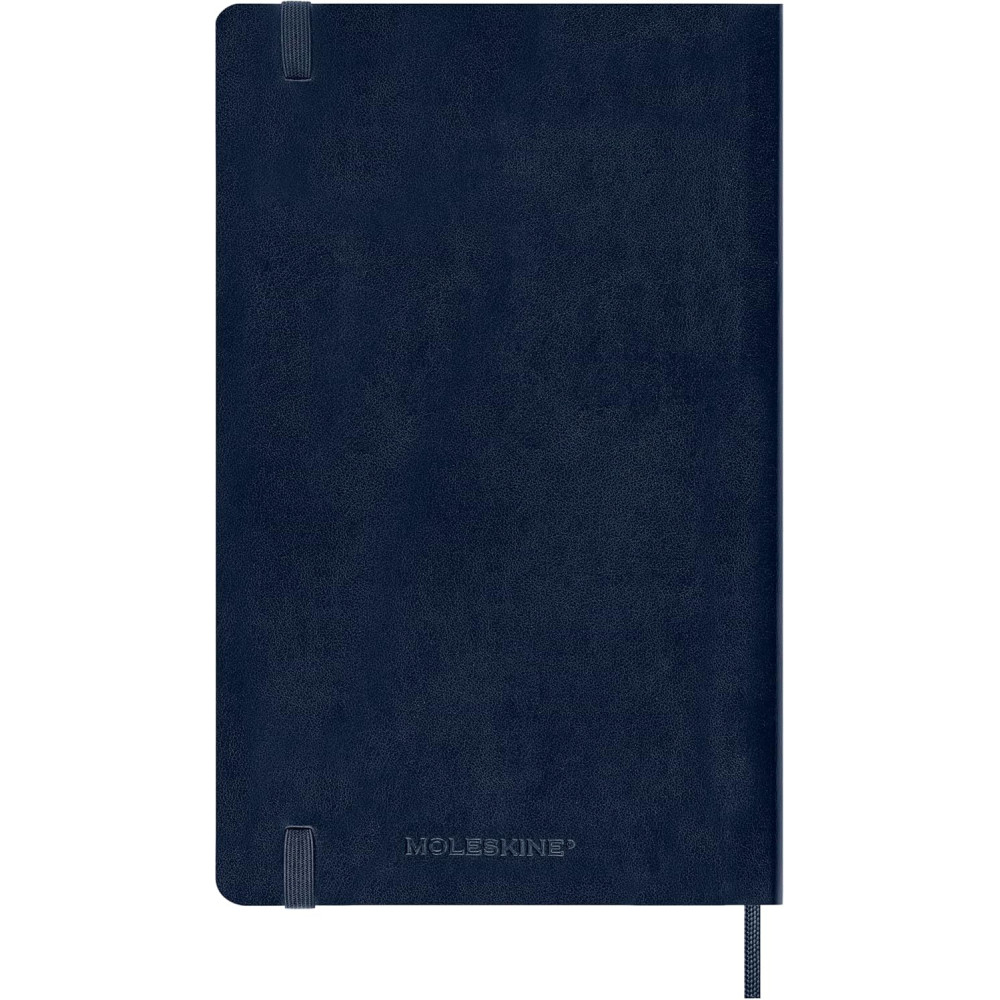 Daily planner 2026 L - Moleskine - Sapphire Blue soft cover