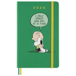 Kalendarz dzienny Peanuts 2026 L - Moleskine - twarda okładka