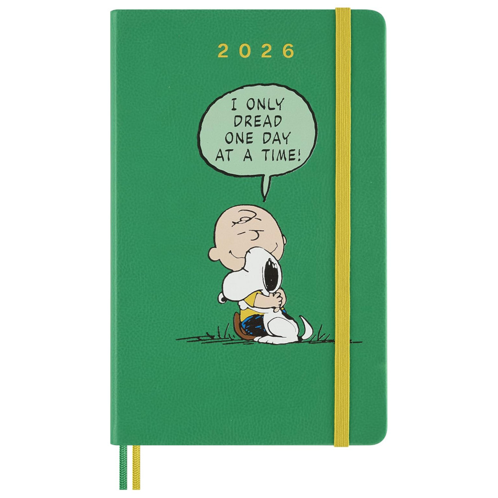 Daily planner Peanuts 2026 L - Moleskine - hard cover