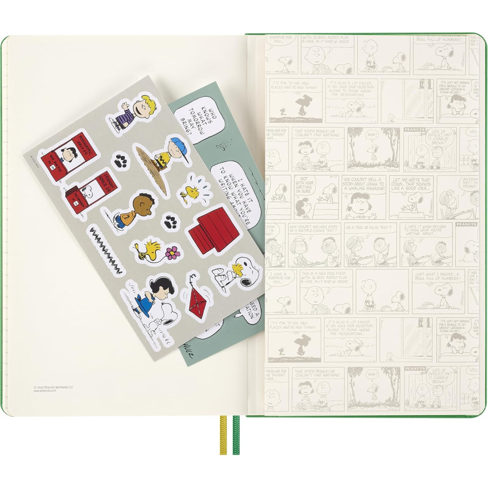 Daily planner Peanuts 2026 L - Moleskine - hard cover
