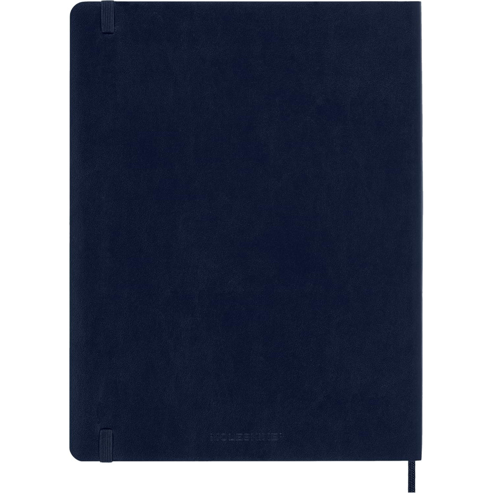 Weekly planner 2026 XL - Moleskine - Sapphire Blue soft cover