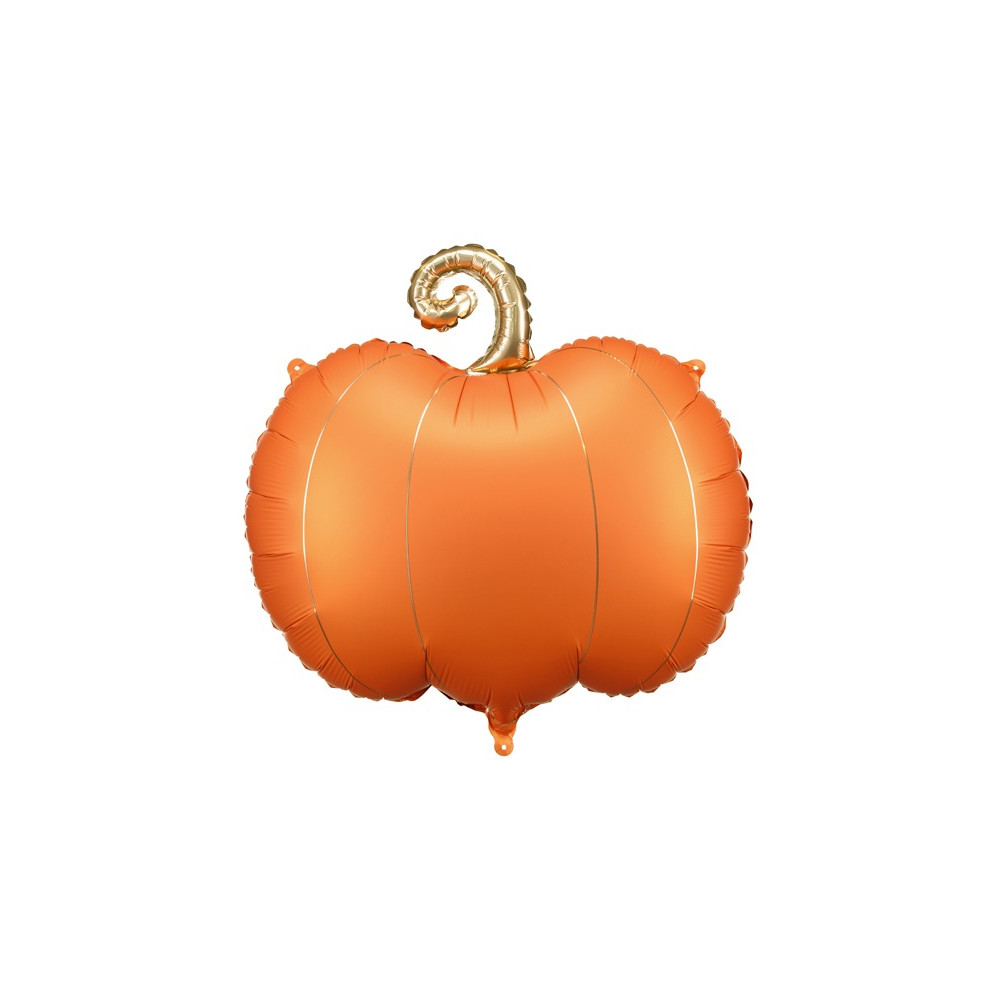 Halloweenowy balon foliowy Dynia - 62 x 59 cm