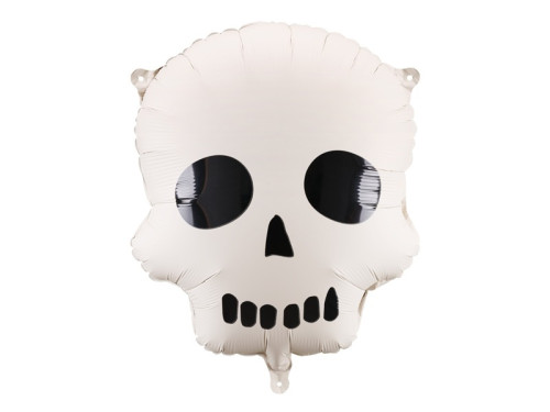 Halloween skull foil balloon - 36 x 41 cm