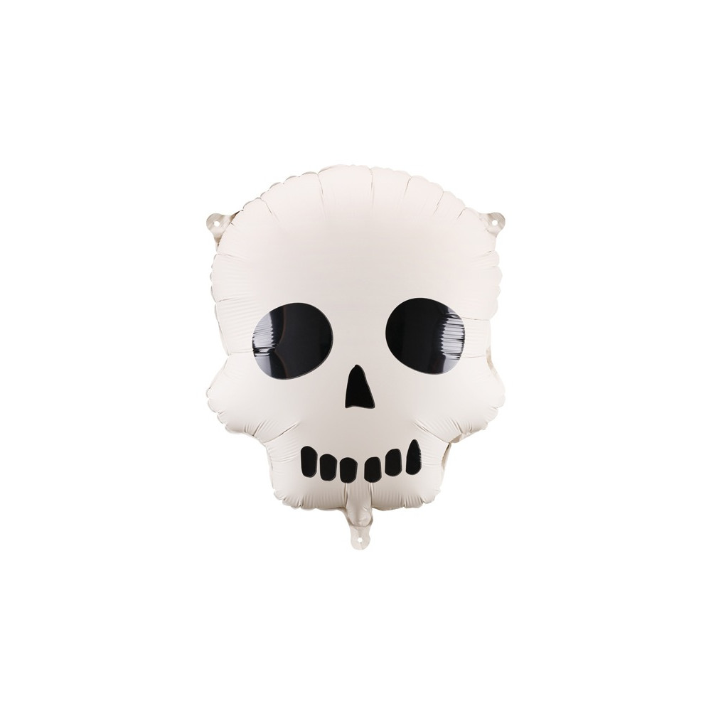 Halloween skull foil balloon - 36 x 41 cm