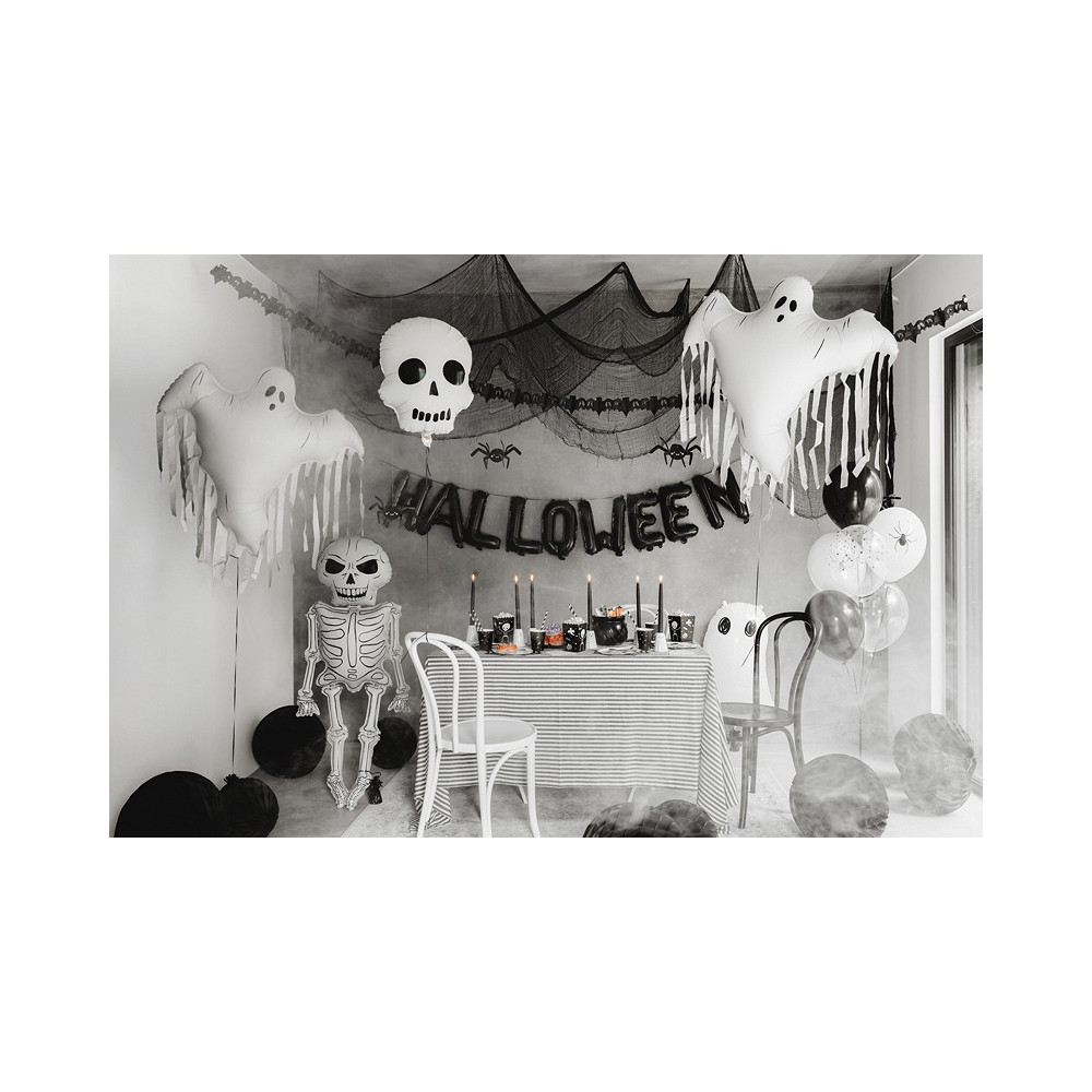 Halloween skull foil balloon - 36 x 41 cm