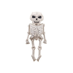 Halloween foil balloon Skeleton XXL - 46 x 129 cm
