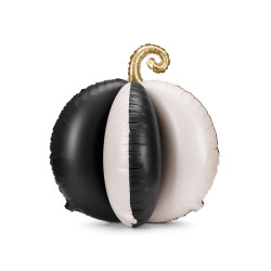 Halloween standing 3D pumpkin foil balloon - 58 x 58 cm