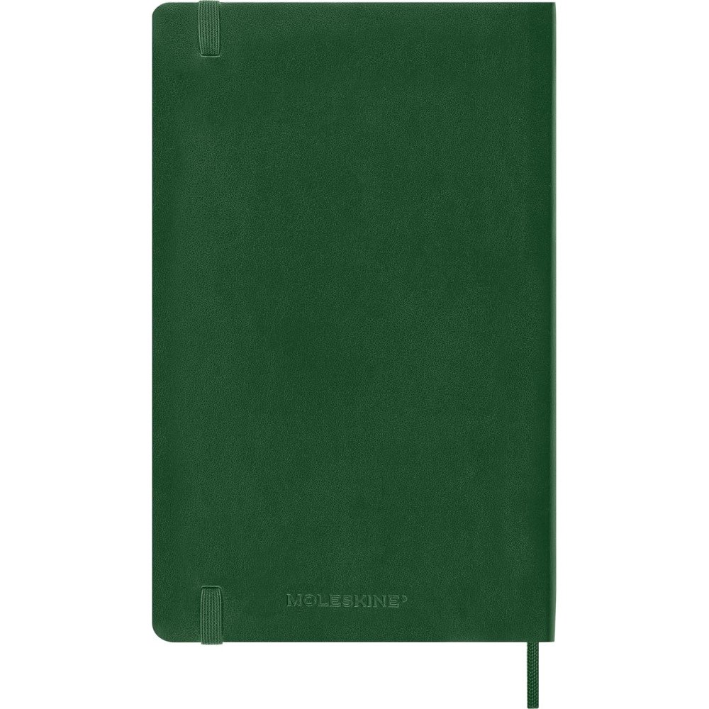 Weekly planner 2026 L - Moleskine - Myrtle Green soft cover