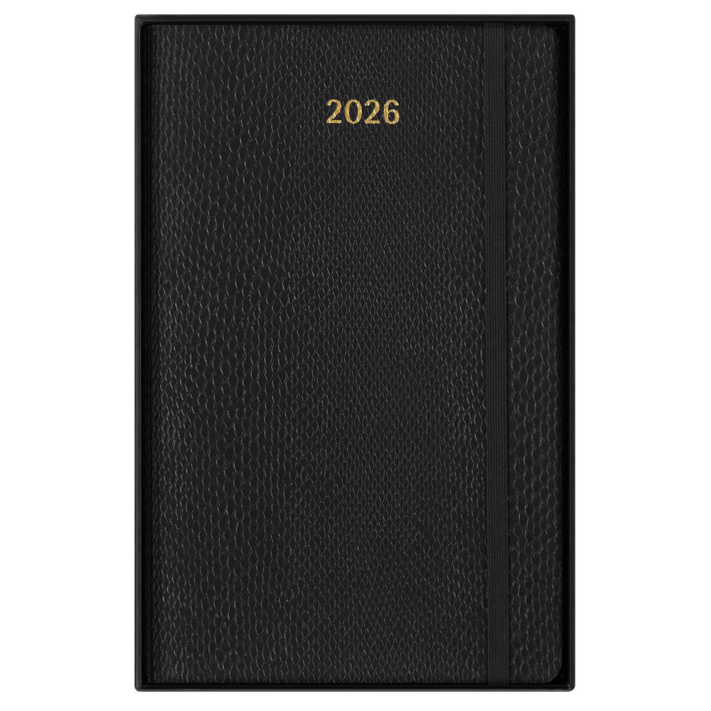 Weekly planner Snake Skin 2026 L - Moleskine - Black soft cover