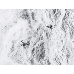 Halloween spider web - white 200g