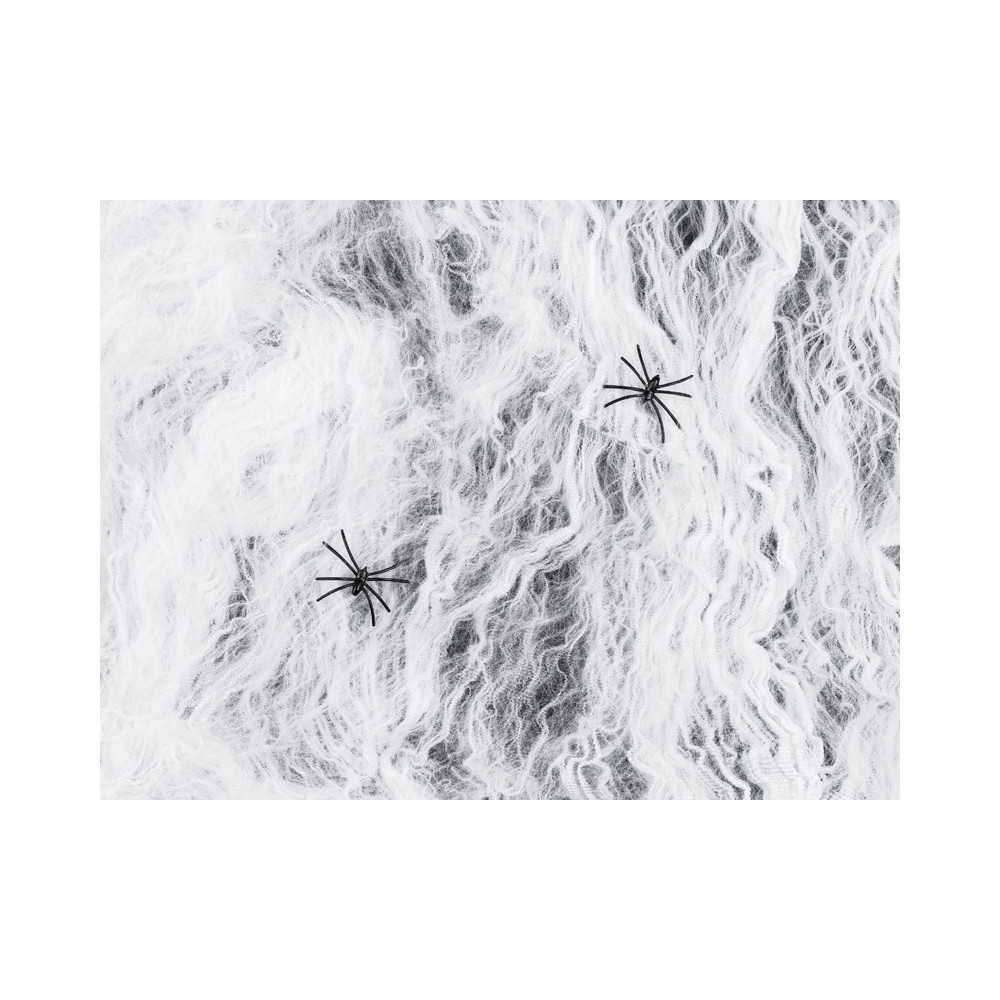 Halloween spider web - white 200g