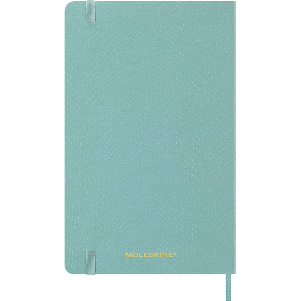 Weekly planner Snake Skin 2026 L - Moleskine - Sage Green soft cover