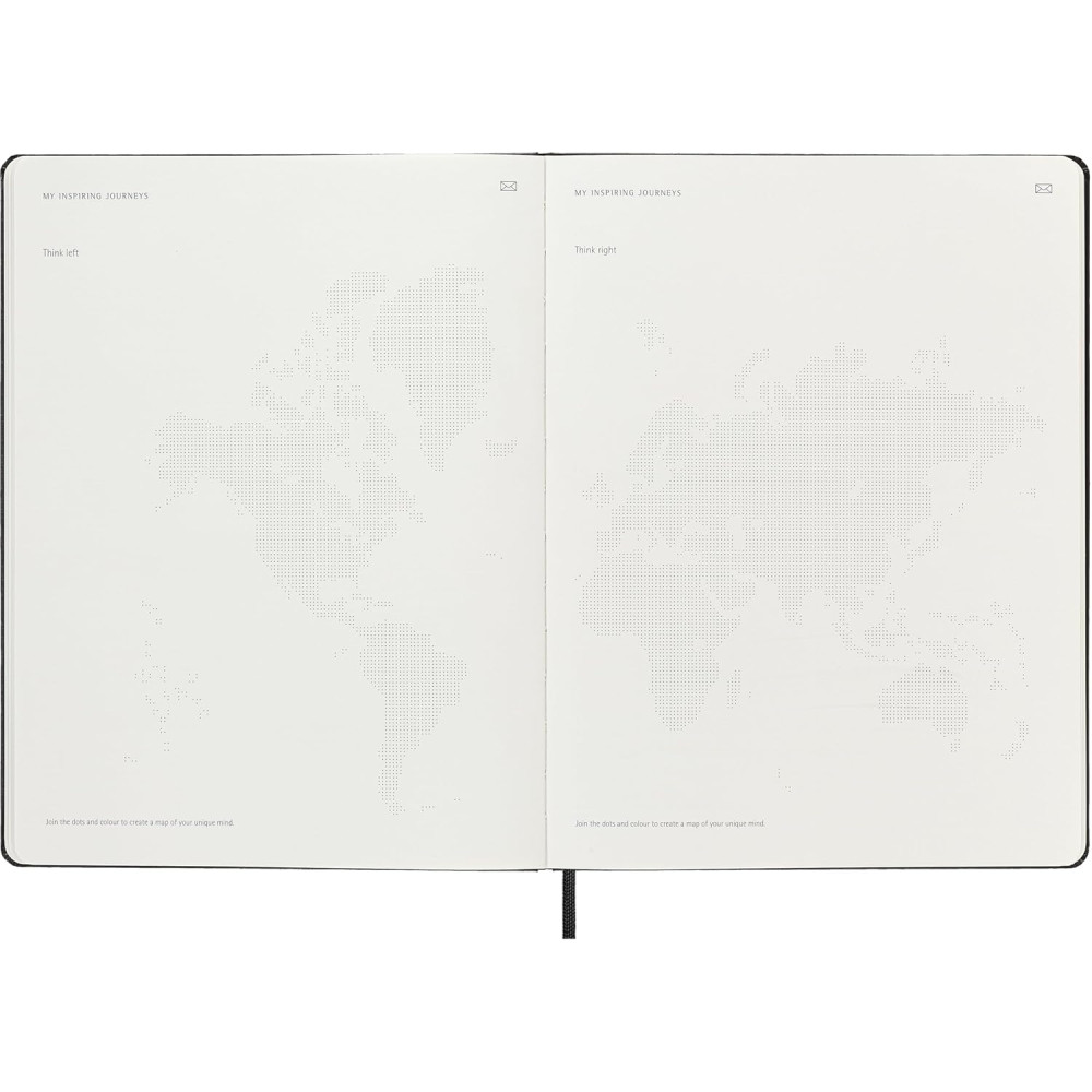 Kalendarz tygodniowy Pro Smart 2026 XL - Moleskine - Black twarda okładka