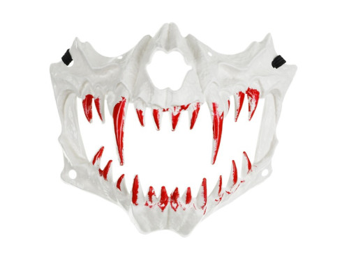 Halloween Skull Mask Jaws - 16.5 x 14 cm