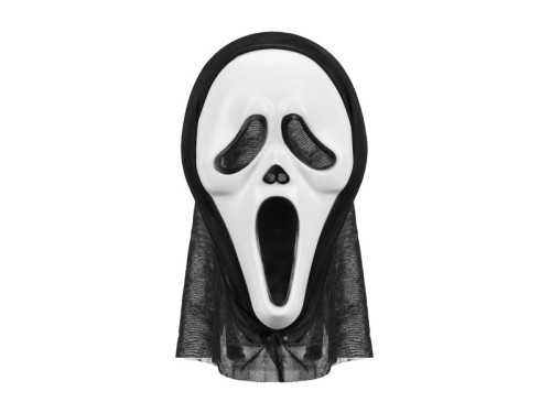 Halloweenowa maska z kapturem - 18 x 31 cm