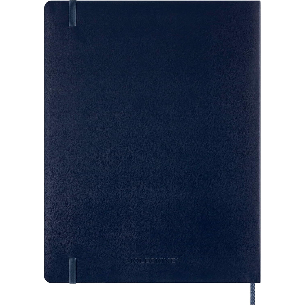 Weekly vertical planner 2026 XXL - Moleskine - Sapphire Blue soft cover